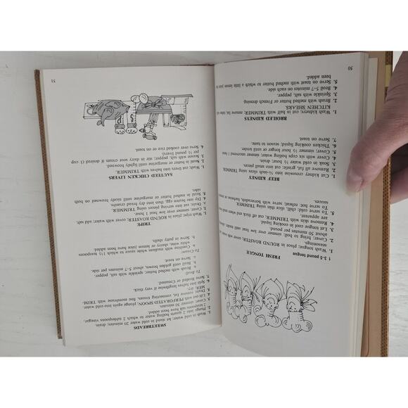 Vintage 1972 Cutco Cookbook World's Finest Cutlery Recipes‎ Hardcover Mitchell - Picture 11 of 11